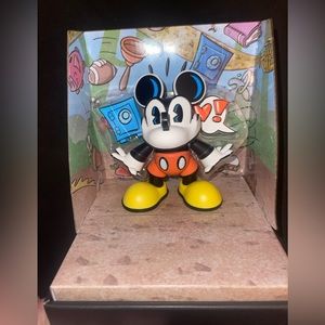 New in box JLED colored Mickey figurine